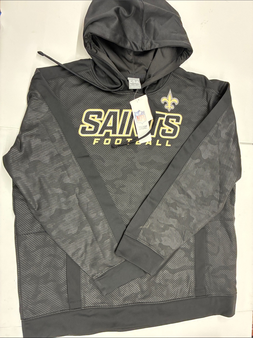 NEW CSA NFL Officially Licensed New Orleans Saints Sweatshirt Size XL